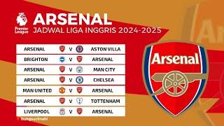 Jadwal Arsenal Liga Inggris 20242025  Arsenal Fixtures Premier League 202425