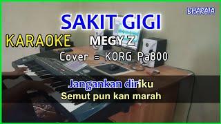 SAKIT GIGI - MEGY Z - KARAOKE - COVER - Pa800