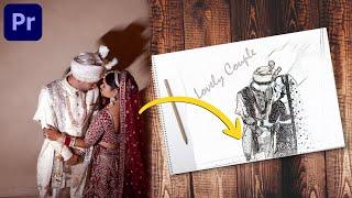 Creative Mind-Blowing SKETCH Effect  In Premiere Pro  Tutorial Hindi