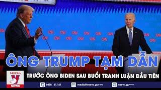 Toàn cảnh buổi tranh luận bầu cử Mỹ đầu tiên Ông Trump tạm dẫn trước ông Biden 1-0 - VNews