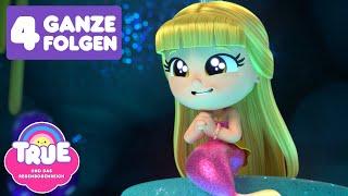 Die Meerjungfrau Prinzessin Grizelda ‍️ 4 GANZE EPISODEN  True und das Regenbogenreich 