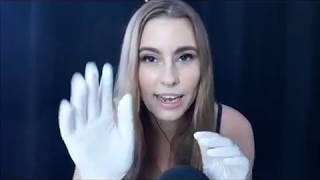 ASMR  Relaxing Glove Special crinkly sounds  tight latex gloves ENG