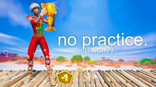 I WON a Tournament WITHOUT PRACTICE..