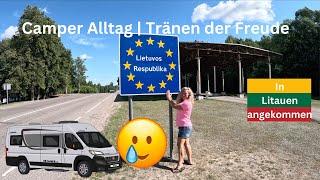 #5 Camper Alltag aus Litauen  Mit dem Wohnmobil in Laimas Heimat angekommen  Tränen der Freude 