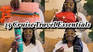 25 CRUISE ESSENTIALS ON A BUDGET WHAT WE PACK FOR EVERY Cruise