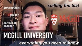 watch this before going to MCGILL UNIVERSITY - EVERYTHING TO KNOW  spilling the universi-tea