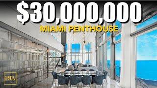 Touring a $30 Million Dollar  Miami Penthouse  Peter J Ancona