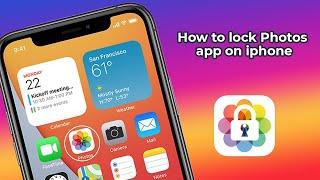 How to lock Photos app on iPhone using a Shortcut