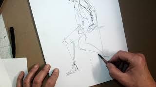 Two Minute figure drawing 
