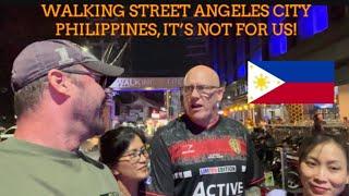 Angeles City Philippines  Walking Street Not For Us