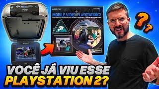 Ideia boa ou gambiarra? Conheça o raro PlayStation 2 para jogar no carro