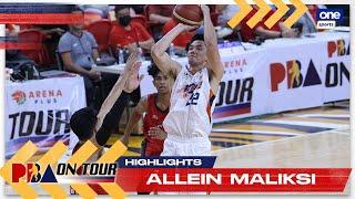 Allein Maliksi sizzles in UST homecoming  2023 PBA on Tour