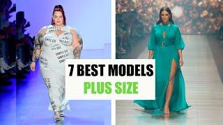 7 Best PLUS SIZE fashion models. FROM 150 TO 60 Kilos  MINIMAL STYLE