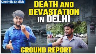 Delhi Chaos Heavy Rain Floods Delhi-NCR Metro & Flights Disrupted  Watch This Before Heading Out