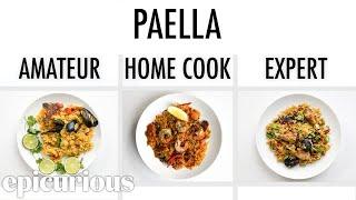4 Levels of Paella Amateur to Food Scientist  Epicurious
