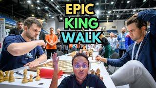 When Magnus Carlsens king walk backfired  Carlsen vs Fedoseev  Chess Olympiad 2024