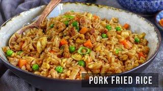 Pork Fried Rice  猪肉炒饭