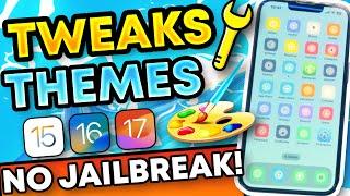 iOS 17 Get Tweaks and Themes NO JAILBREAK iPhone & iPad