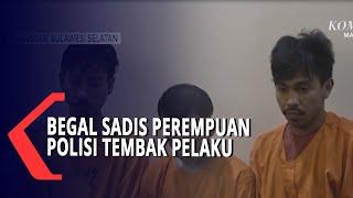 Begal Sadis Perempuan Satreskrim Polrestabes Makassar Tembak Pelaku