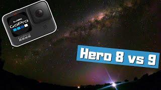 Gopro night mode astrophotography. How to photograph the stars Hero 8 vs Hero 9.