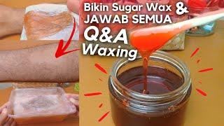 Cara Membuat Sugar Wax STRAWBERRY Anti Gagal - Jawab MITOS Waxing Selama Ini