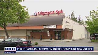 Trans woman faces hate messages death threats after identity revealed in Olympus Spa lawsuit