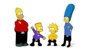 The Simpsons As The Wiggles