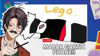 【LIVE GAMING】MABAR GAMBAR BEBAS GARTIC PHONE