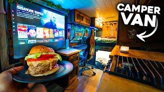 Luxury Van Camping with ASUS ZenBeam L2 Vanlife Projector