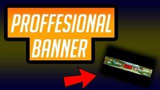 How to make a Professional Youtube Banner on Photoshop CS6CC