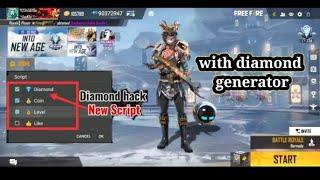 free fire diamond hack mod menu apk  free fire diamond hack config download  real