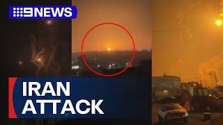 War escalates in Middle East as Iran attacks Israel  9 News Australia