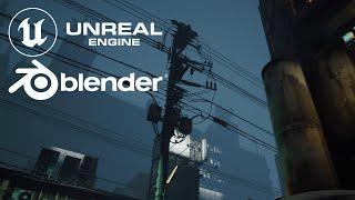 Blender Cameras in Unreal Engine 5
