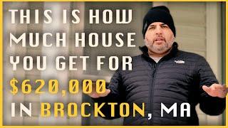 This is how much house you get for $620000 in Brockton MA