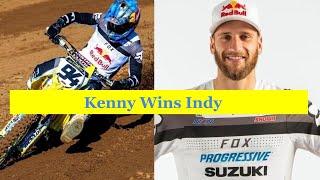 Ken Roczen Wins on the Suzuki