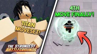 OFFICIAL UPDATE TATSUMAKI 4TH MOVE RELEASED + TITAN MOVESET  The Strongest Battlegrounds