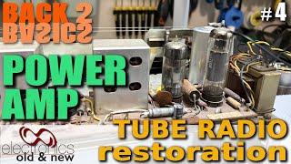 How To Check the Power Amp Stage - Tube Radio Restoration Back to Basics part 4 #pcbway#