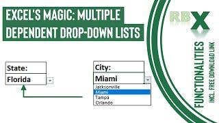 Excels Magic Multiple Dependent Dropdown Lists