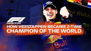 INSIDE STORY How Max Verstappen Became A 2-Time World Champion  2022 Japanese Grand Prix  Lenovo