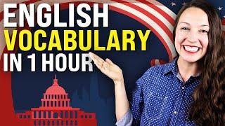English Vocabulary in 1 hour advanced vocabulary lesson