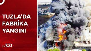 Tuzla Deri Organize Sanayi Bölgesinde Korkutan Patlama  TV100 Haber