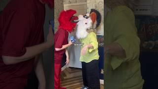 This was so cute️ #furries #funny #interview #granny #wholsome #shorts