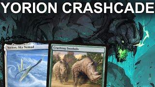 CONTROLLED CRASH Legacy Yorion Crashcade. Domain Control Crashing Footfalls Cascade. MTG