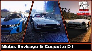 GTA Online 422 Car Showcase - Niobe Envisage & Coquette D1