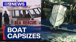 Multiple people die after fishing boat capsizes off SA’s coast  9 News Australia