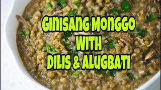 Ginisang Monggo with Dilis & Alugbati Recipe