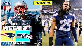 New England Patriots vs. Seattle Seahawks WEEK 2 FULL HIGHLIGHTS  NFL Season Today