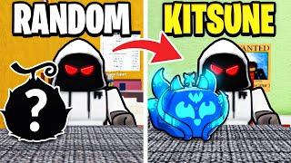 Trading From Random Fruit To Kitsune In One Video..