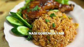 Nasi Goreng Ayam Gerai Ala 80-an  Resepi Nasi Goreng Ayam Berkuah 