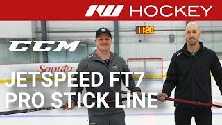 CCM JetSpeed FT7 Pro Stick Line  On-Ice Insight